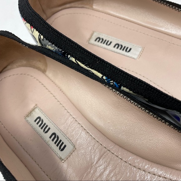 Miu miu calfskin leather flats size 36(6) - Picture 11 of 11